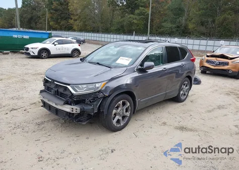 2018 Honda Cr-V Ex z USA, uszkodzony, nr VIN 7FARW1H50JE052313